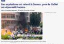 explosion macron