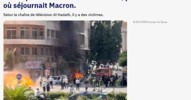 explosion macron