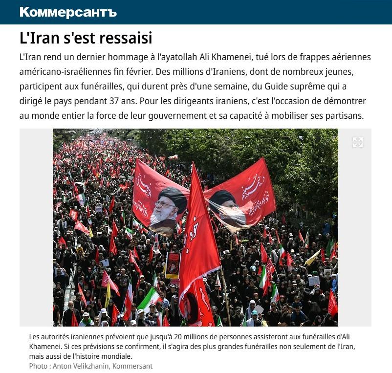 iran funerailles