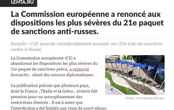 assouplissement paquet