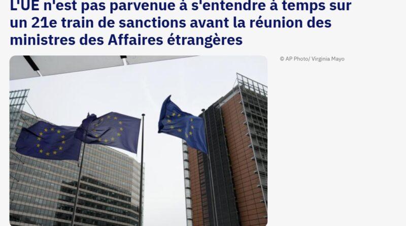 paquet sanctions