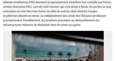 israel liban