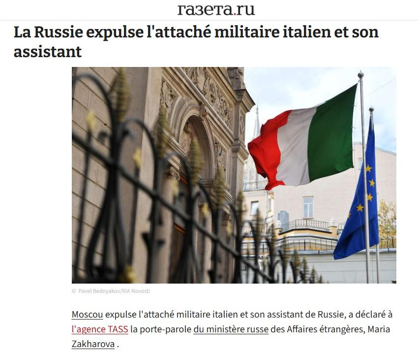 attache italien