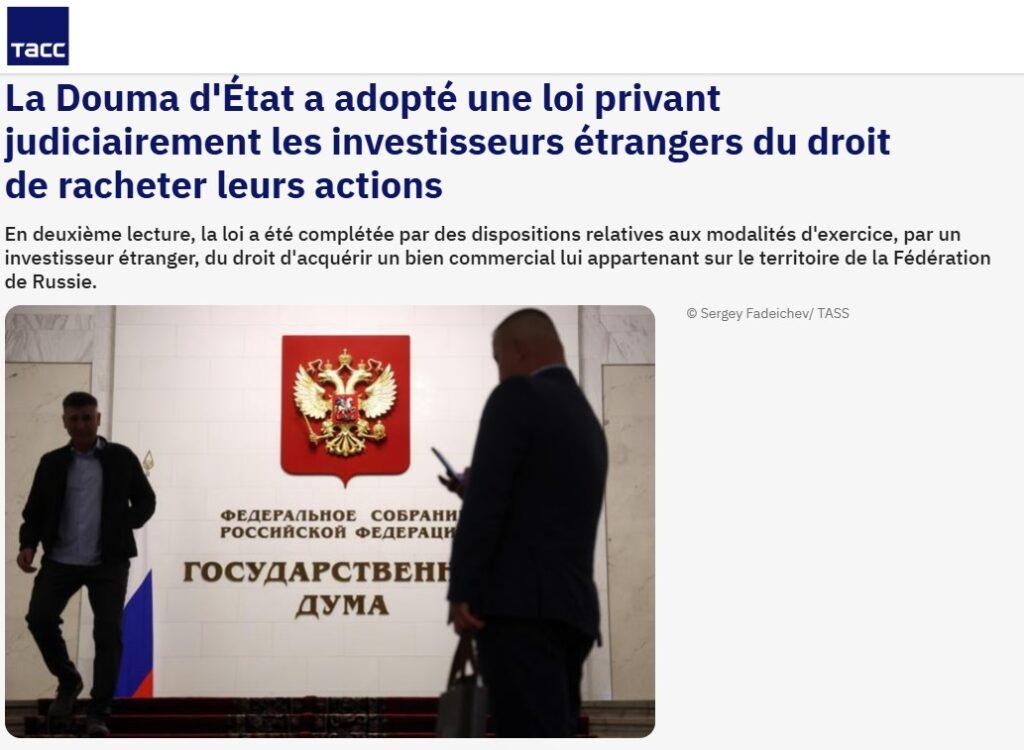 investisseurs etrangers