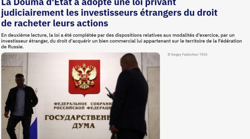 investisseurs etrangers