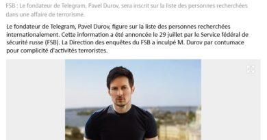durov terrorisme