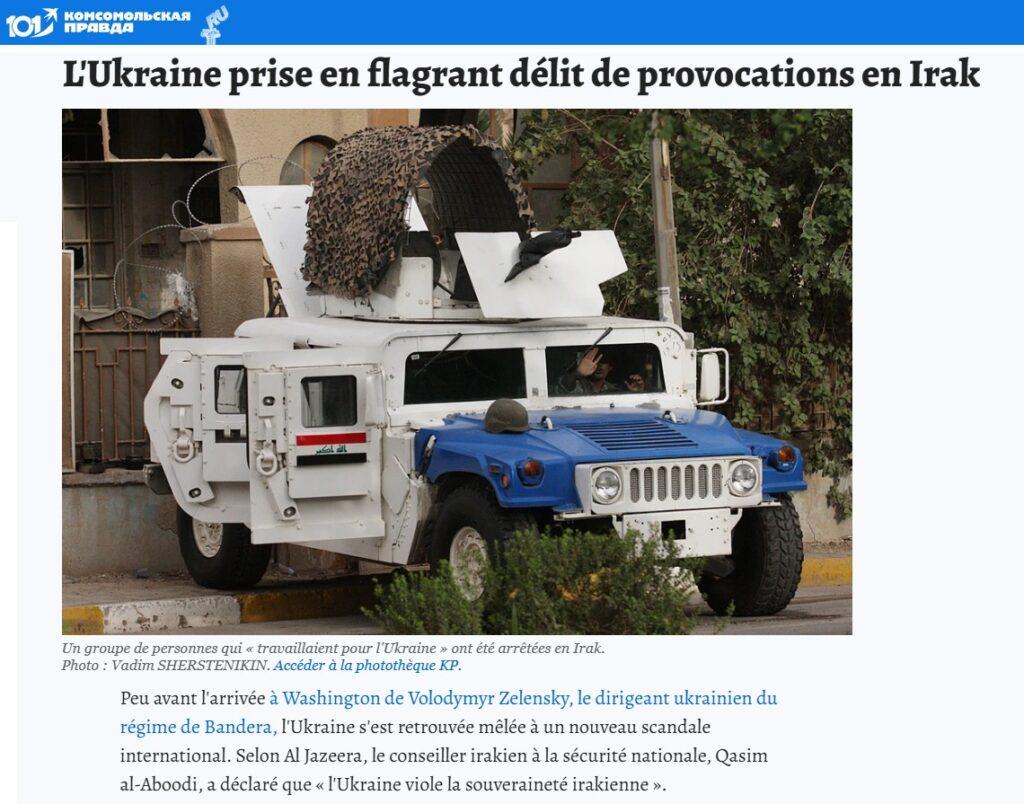ukraine irak