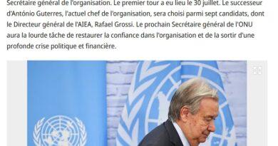 onu secretaire