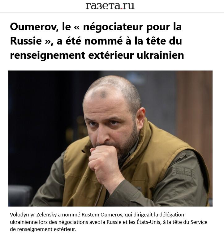 oumerov renseignement