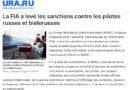 pilotes russes