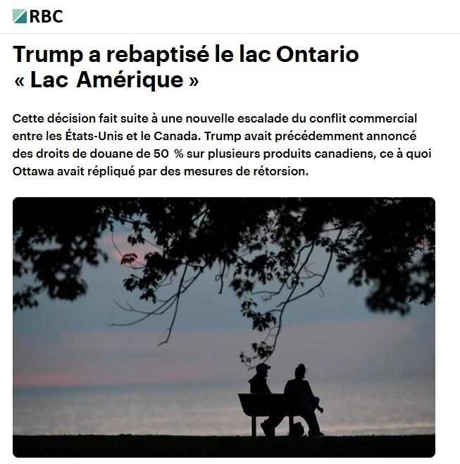 lac amerique