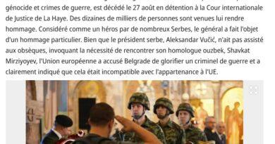 funerailles mladic