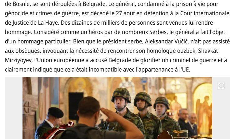 funerailles mladic