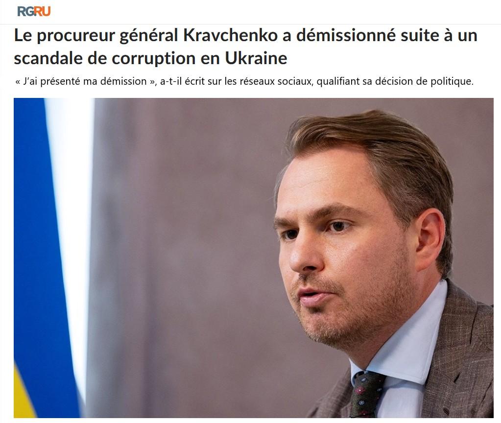 kravtchenko demissionne