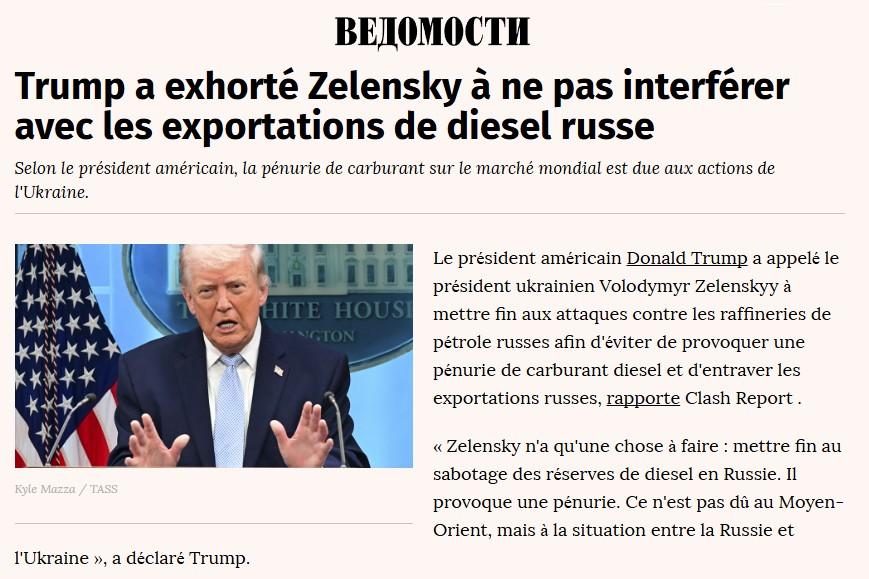 trump diesel